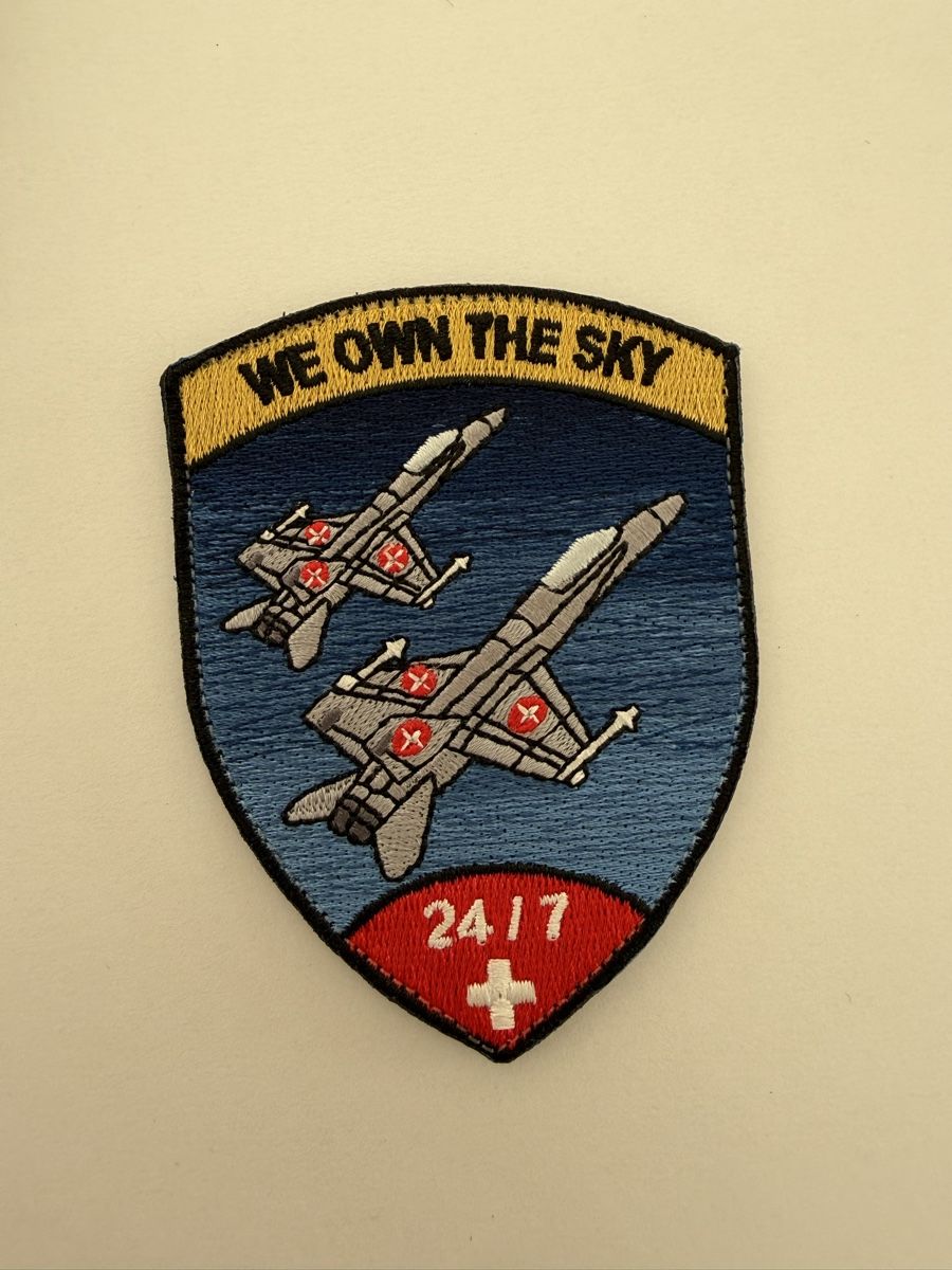 Schweizer Armee Placchette & Badge: Swiss Air Force policing patch  – Usato da Chamoson venduto da Lio_Rey