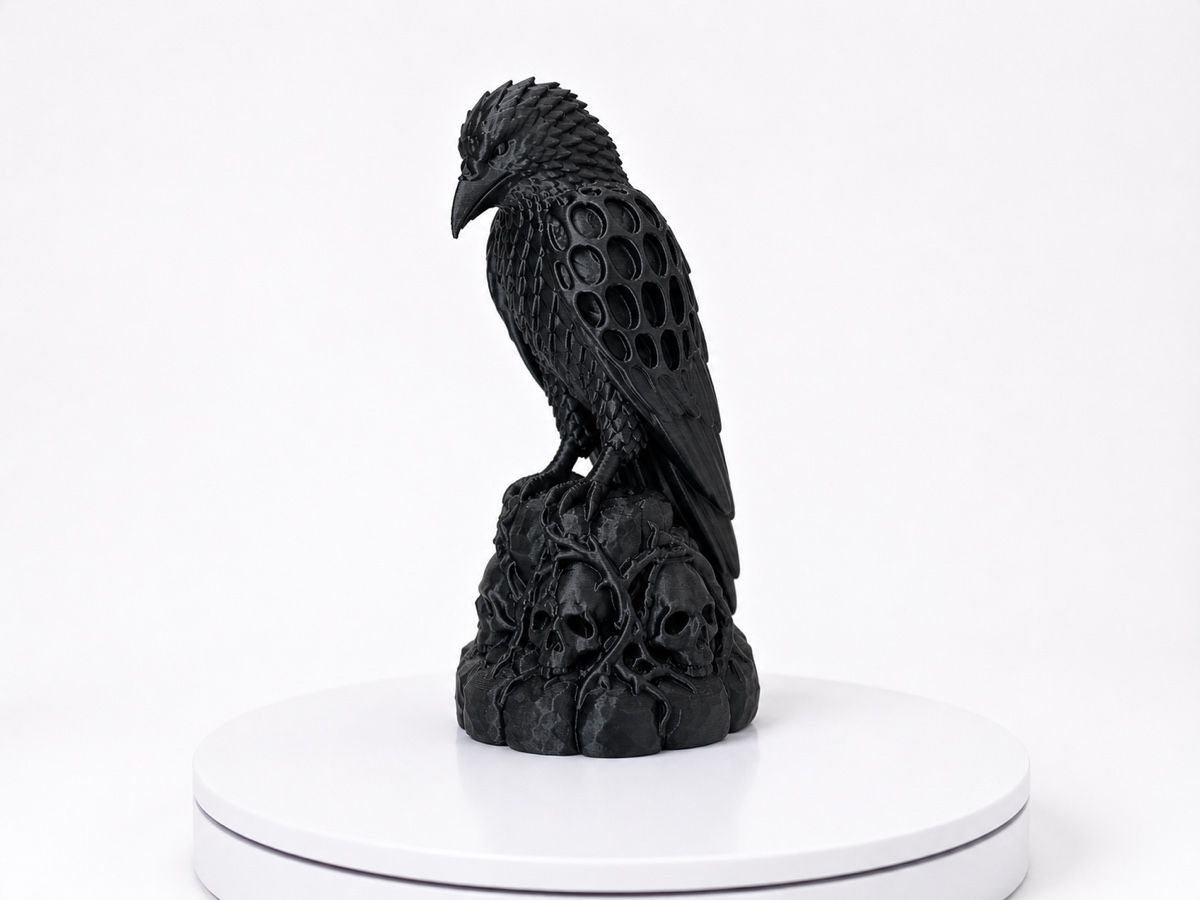 Skulpturen & Statuen: Black Eagle Skull Statue Sculpture New – Neu (gemäss Beschreibung) aus Dübendorf von del_82k8