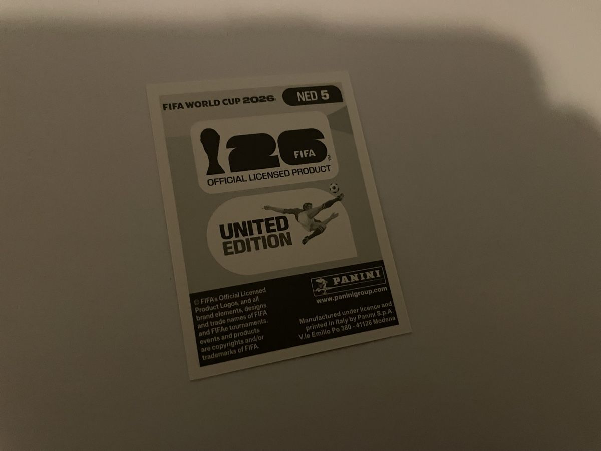Panini Sammelbilder & Trading cards: FIFA WM 2026 Jurrien Timber NED 5 – Neu (gemäss Beschreibung) aus Winterthur von Cobraforce 1