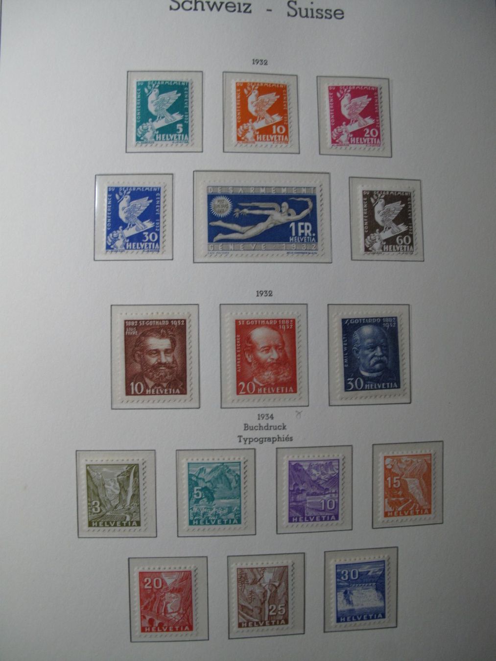 Album: Album Schweiz 1907 - 1989 Postfrisch – Usato da Wil SG venduto da fva01 6