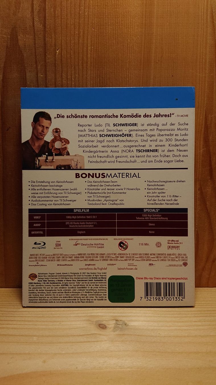 Tutti i DVDs: KEIN OHR HASEN Blu-Ray mit Til Schweiger – Usato da Wilderswil venduto da Exebub 1