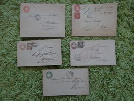 Interessantes Lot "Tübli-Briefe" ab CHF 1.--