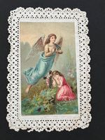 Antikes  Heiligenbildchen - durchbrochen