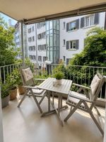 Balcony furniture set light grey
