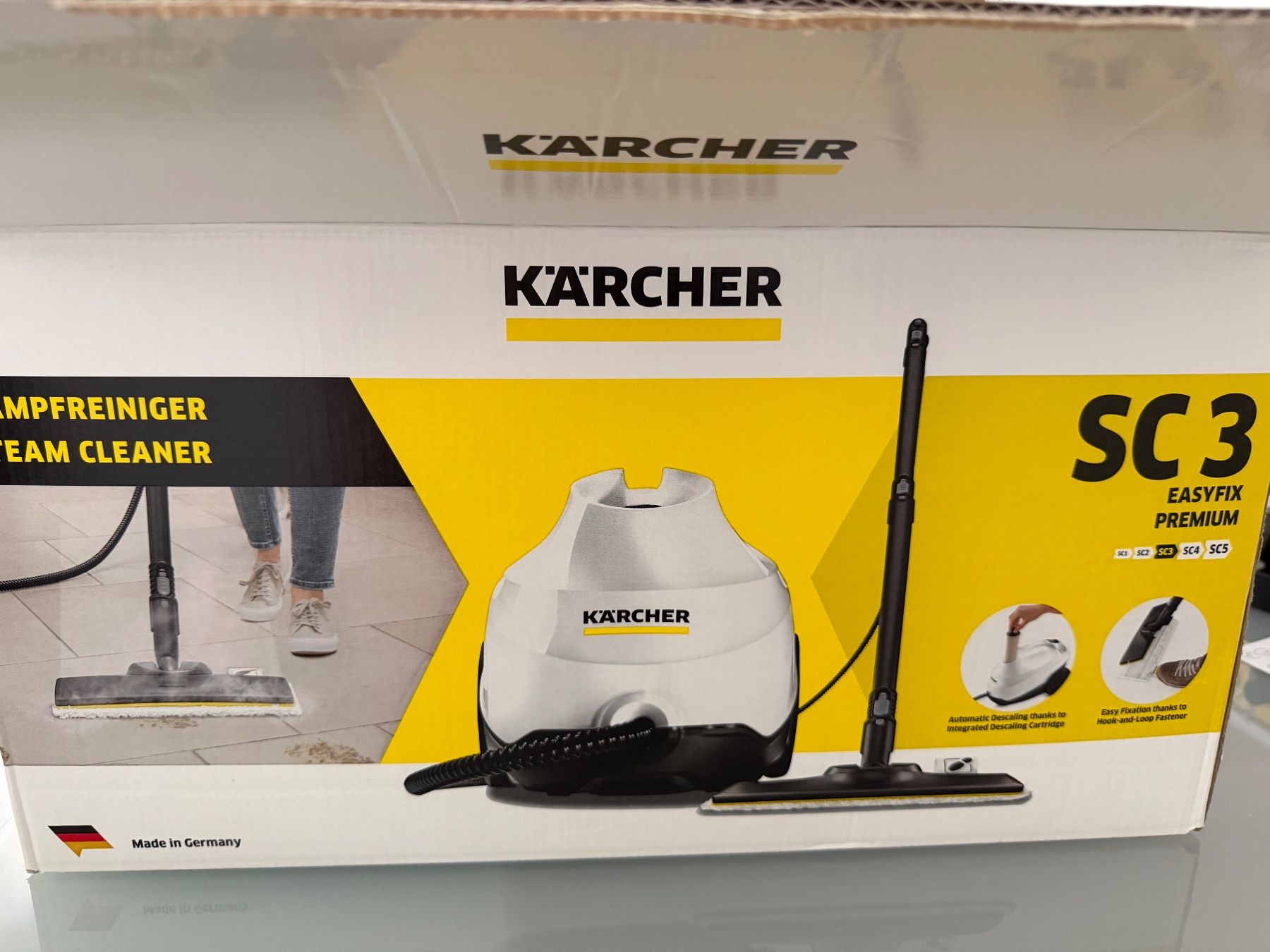 Kärcher Pulitori a vapore: Dampfreiniger Kärcher SC3 Easy Fix Premium weiss – Usato da Uster venduto da Harissa24 4