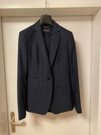 Massimo Dutti Blazer / Anzugs- Hose (dunkelblau)