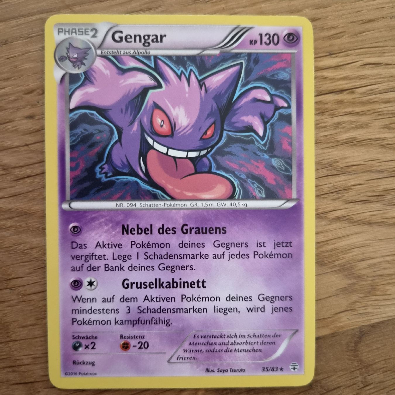 Pokémon Cartes à collectionner: gengar – D'occasion à Scherz par gui_6q7l 1