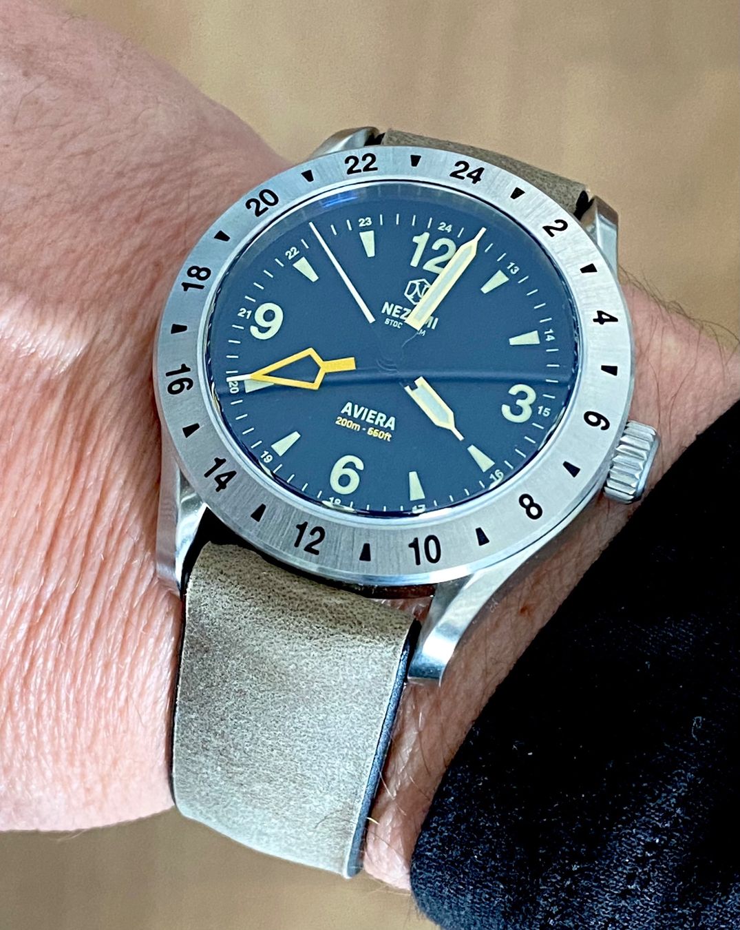 Orologi: NEU! Aviera Automatic GMT by Nezumi Stockholm – Nuovo e nell'imballaggio originale da Bern venduto da RealYoda 6