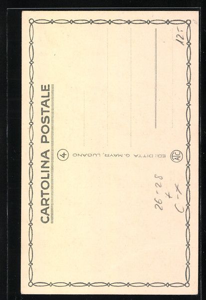 Cartoline postali: Lugano, Cattedrale, Lugano-Antica – Usato da Berlin venduto da bartko-reher 1