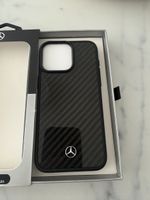 Mercedes-Benz Schutzhülle iPhone 15 Pro Max Carbon Schwarz