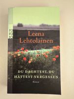 Leena Lehtolainen Roman: Du dachtest, du hättest vergessen