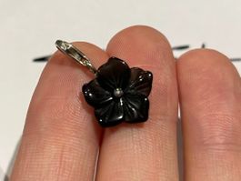 Thomas Sabo Blume schwarz 🌸🖤 Sterling Silber 925