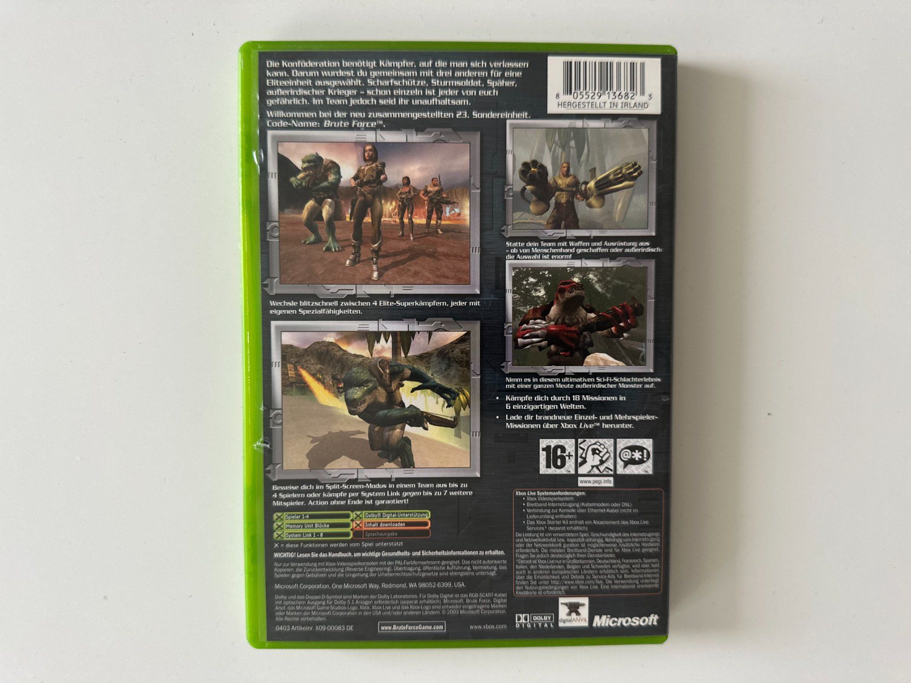 Microsoft Giochi: Brute Force, Xbox – Usato da Couvet venduto da Aura_aura 2