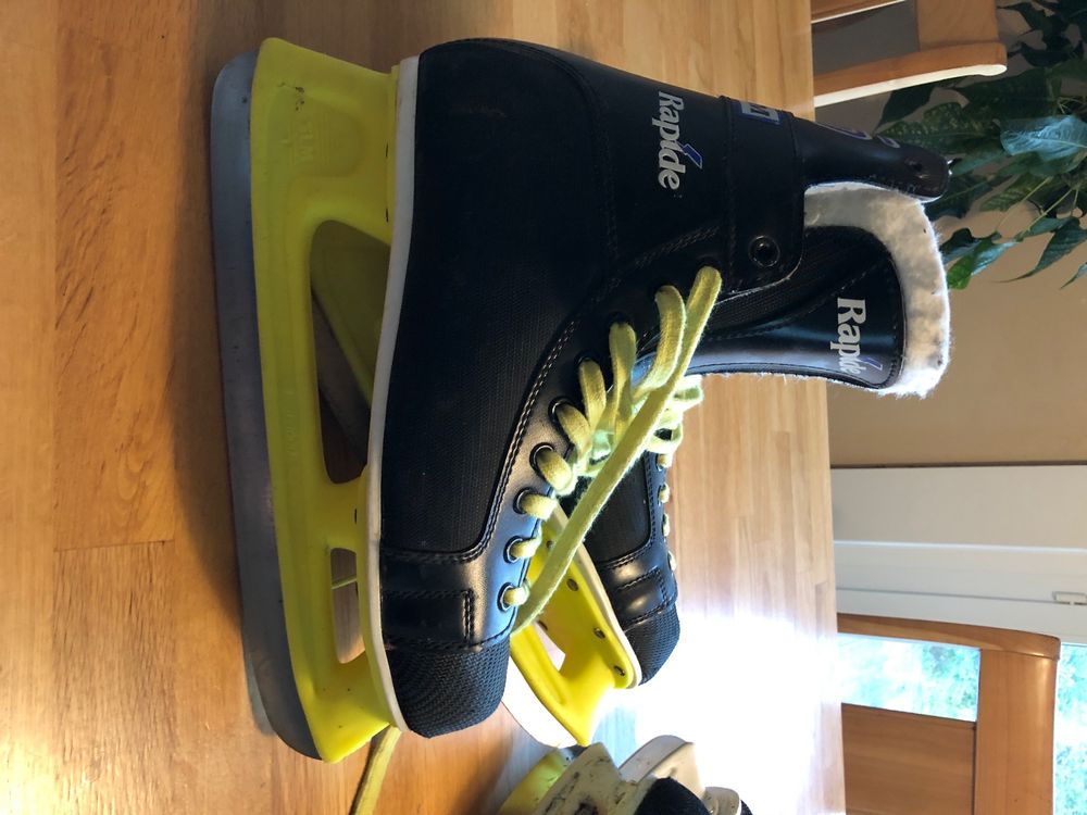Patins à glace rustiques des années 50/60 | Patins de hockey