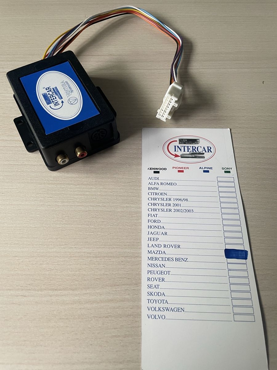 Alpine Radio: Interface autoradio Intercar Mazda -> chargeur CD ALPINE – Nuovo e nell'imballaggio originale da Denges venduto da Ricautomotive