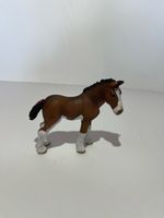 Spielfigur Schleich Pferd Fohlen braun weiss gebraucht