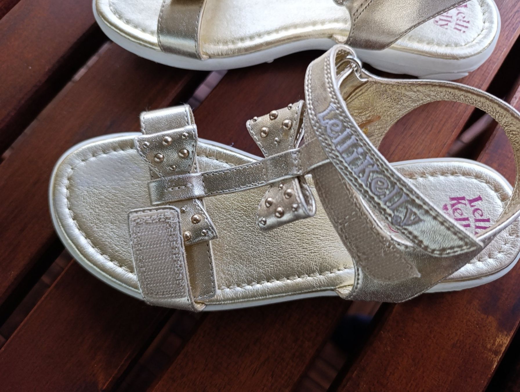 Scarpe per ragazze: Mädchen Leder Sandalen, Gr. 33 – Nuovo (secondo la descrizione) da Zürich venduto da mir_2kjl 4