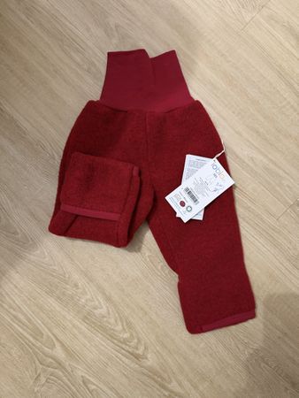 Neu iobio Wollfleece Hose Grösse 50/56 (sehr gross) 