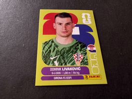 Panini Fifa Fussball WM 2026 Sticker Dominik Livaković CRO 2