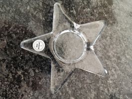 GLASI HERGISWIL EIN STERN DER BESONDEREN ART 13 CM TEELICHT