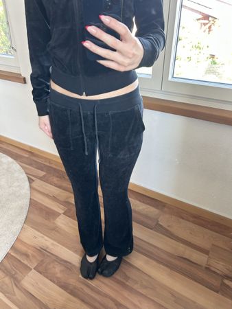 vintage juicy couture sweatpants black 