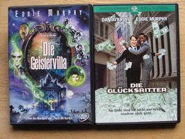 2 DVD Set Eddie Murphy Die Glücksritter & Die Geistervilla