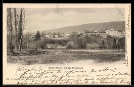 AK Saint-Blaise, Vu des Plantages