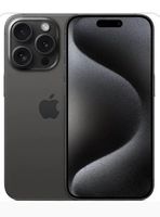 Smartphone Apple iPhone 15 Pro schwarz neuwertig