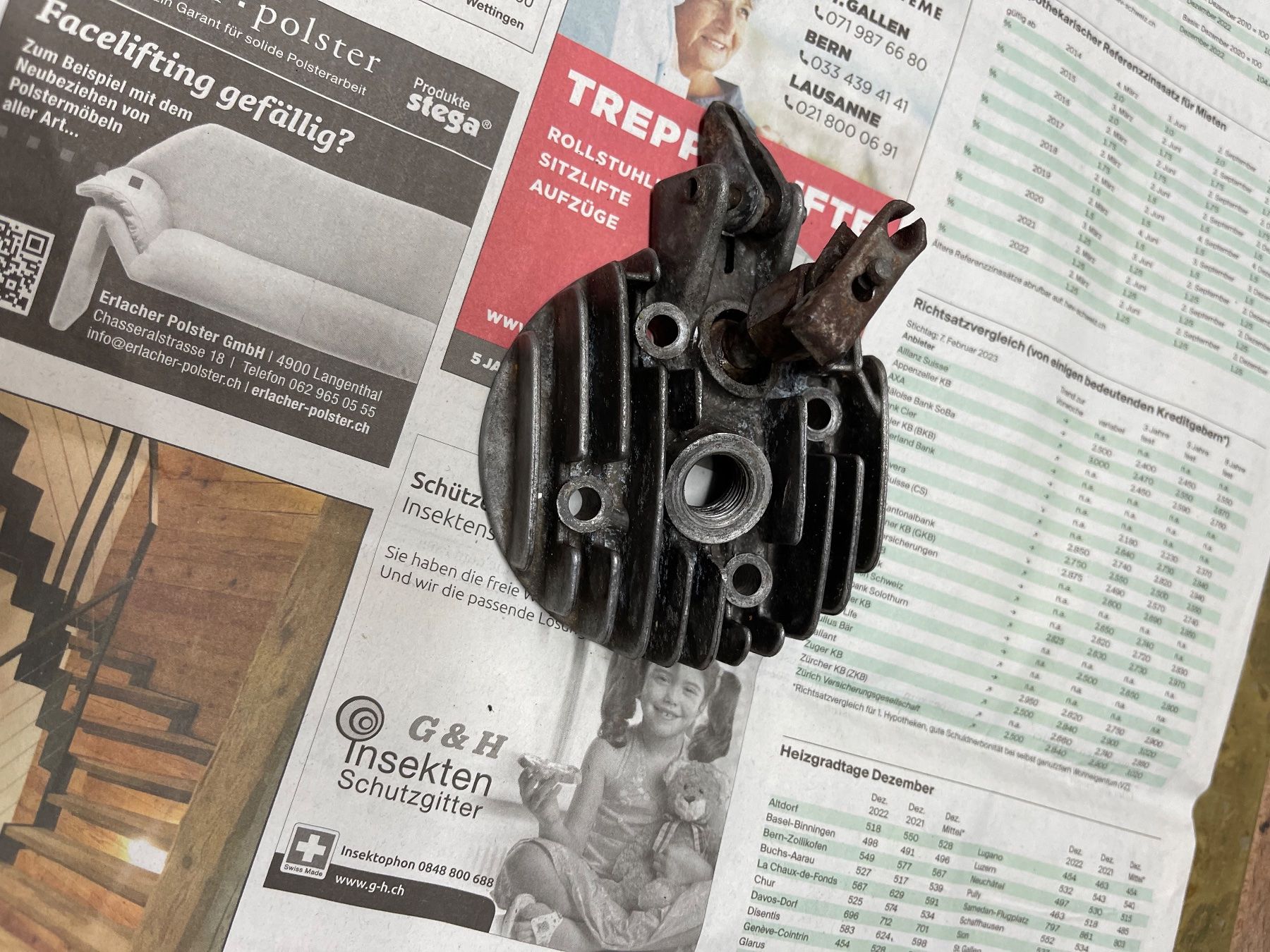 Ciclomotori: Sachs 503 Zylinderkopf – Usato da Dübendorf venduto da Sachs621