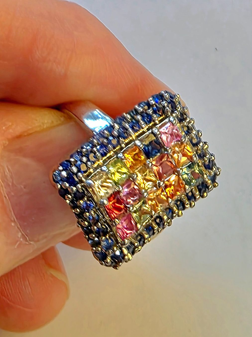 Bagues: Ring Saphir Multicolor 52 neu – Neuf (Voir description) à Zürich par ben_mn5h 8