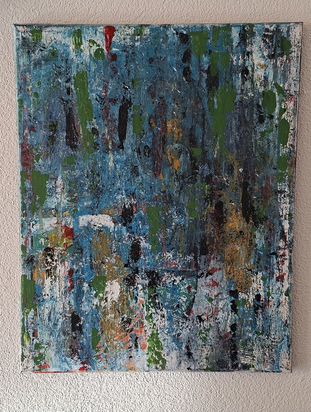 Dipinti: Gemälde " Geflecht" handmade 40×50 – Nuovo (secondo la descrizione) da Riehen venduto da Steinbock1970 1