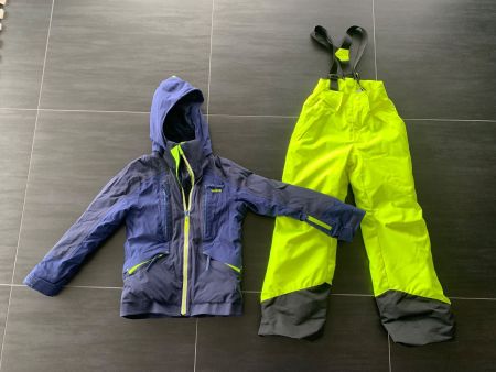 Winter Set: Skijacke & Skihose, Grösse 125-132 cm, Top!