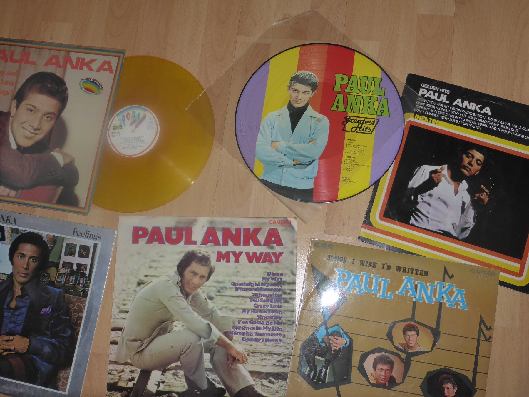 Dischi in vinile: 10 LP PAUL  ANKA 60er. – Usato da basel venduto da tama_fab 1