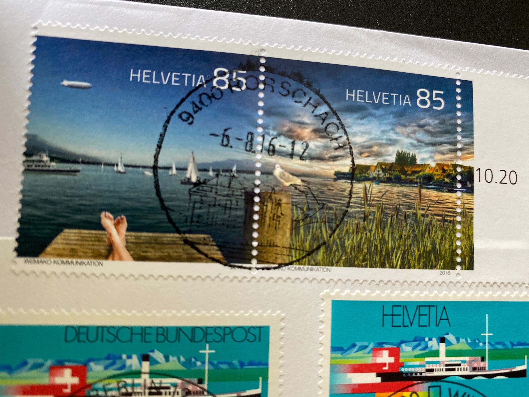 Tutti i francobolli: FDC 1993 EUREGIO Bodensee + 2016 Obersee + Untersee  UNIKAT – Nuovo (secondo la descrizione) da Niederrohrdorf venduto da leni29 3