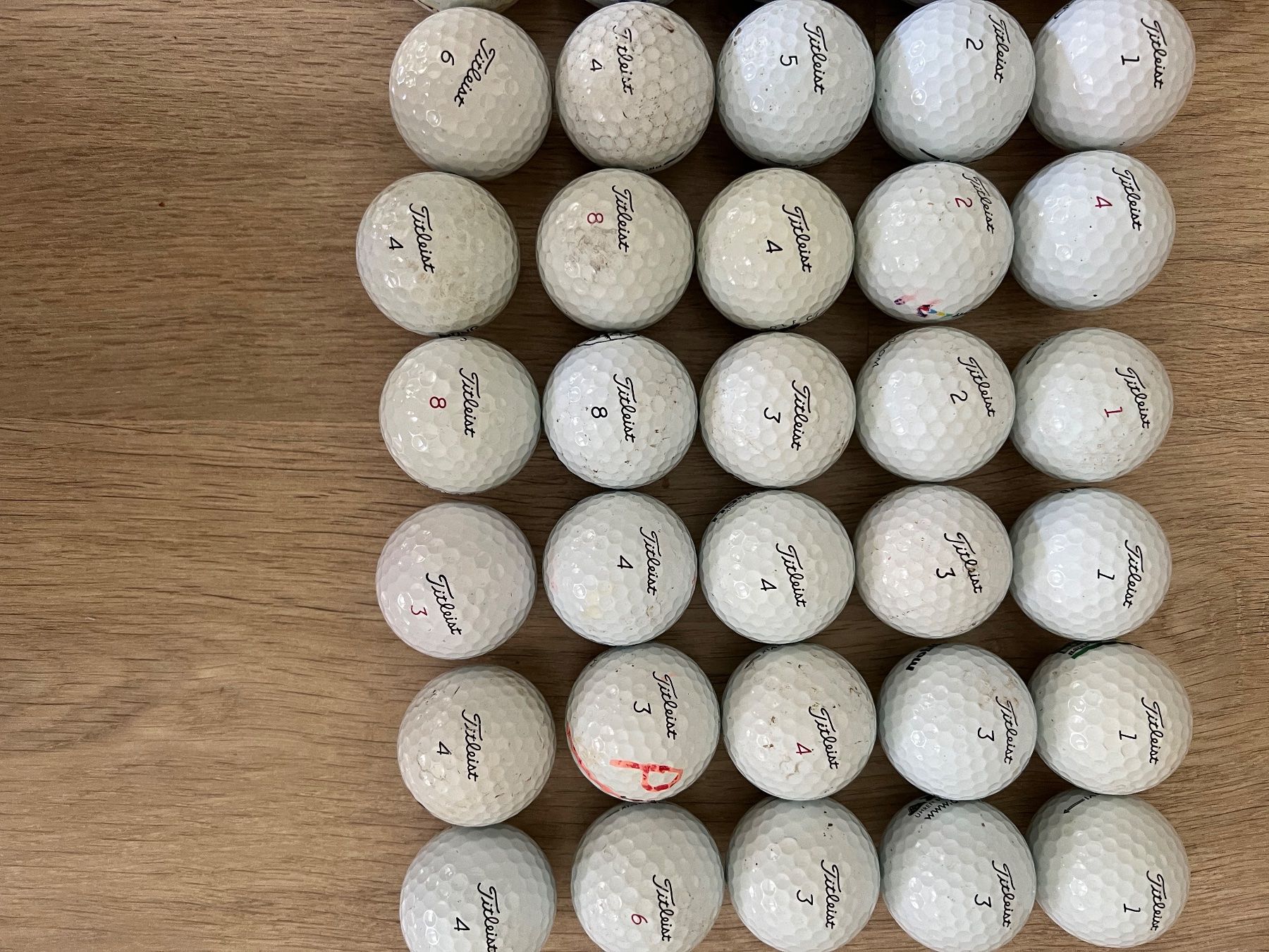 Palloni: 50 Stück gewaschene Golfbälle – Usato da Oberburg venduto da Serbus 2