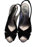 René Caovilla Slingpumps, schwarz, Gr.36,5, Top Zustand