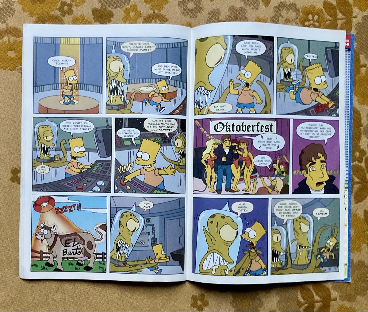 BD: Bart Simpson Heft Nr 1 von 2001 – D'occasion à Endingen par nathan05 6