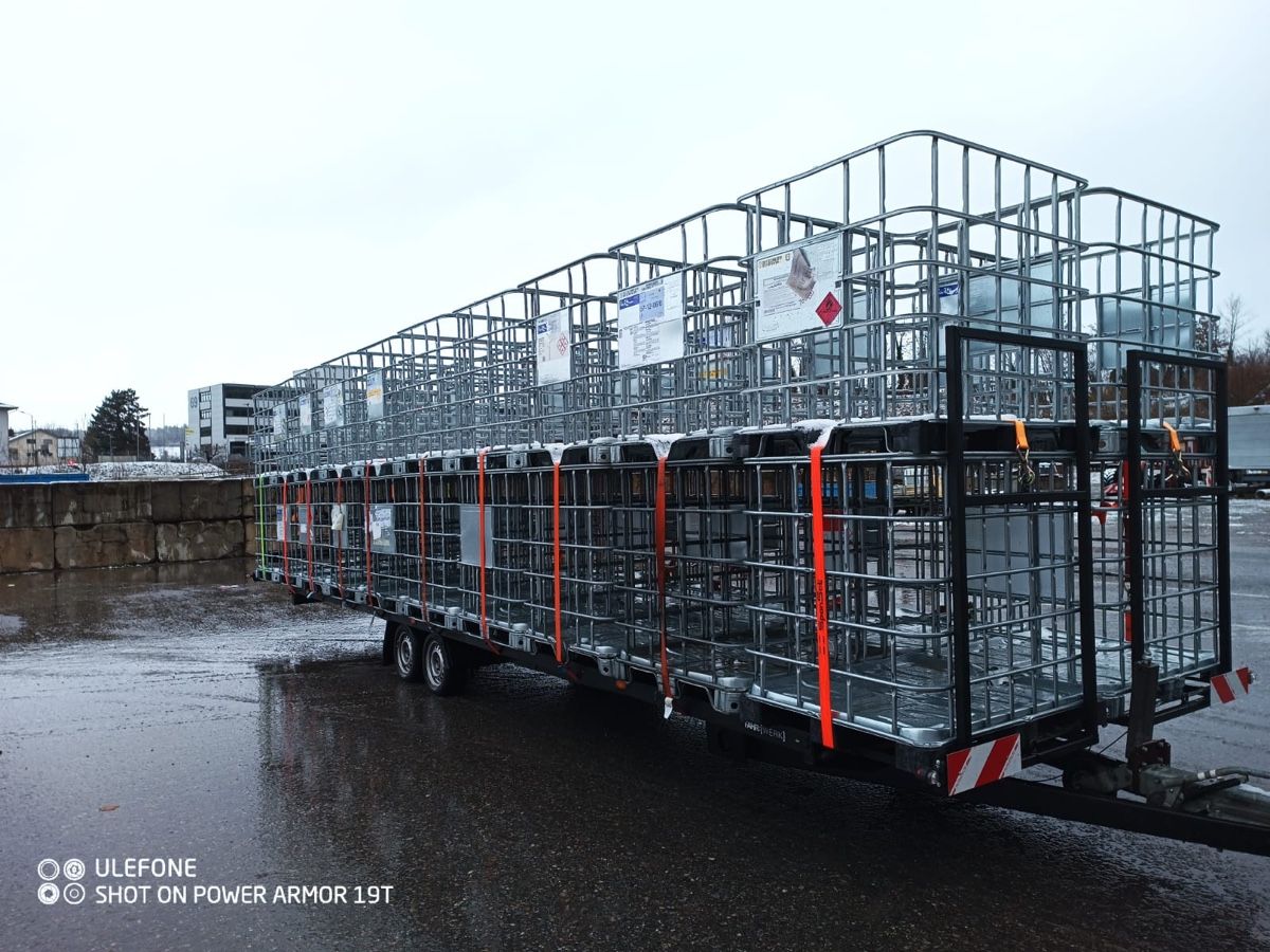 Griglie e Inferriate: IBC Gitterbox – Usato da Hausen AG venduto da brennholz01