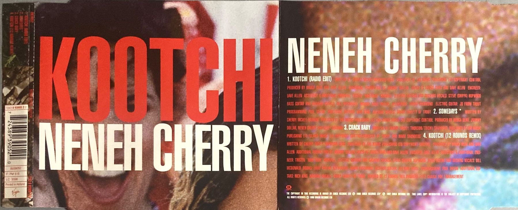 CD: NENEH CHERRY - KOOTCHI – Usato da Poliez-Pittet venduto da Newtown-Records