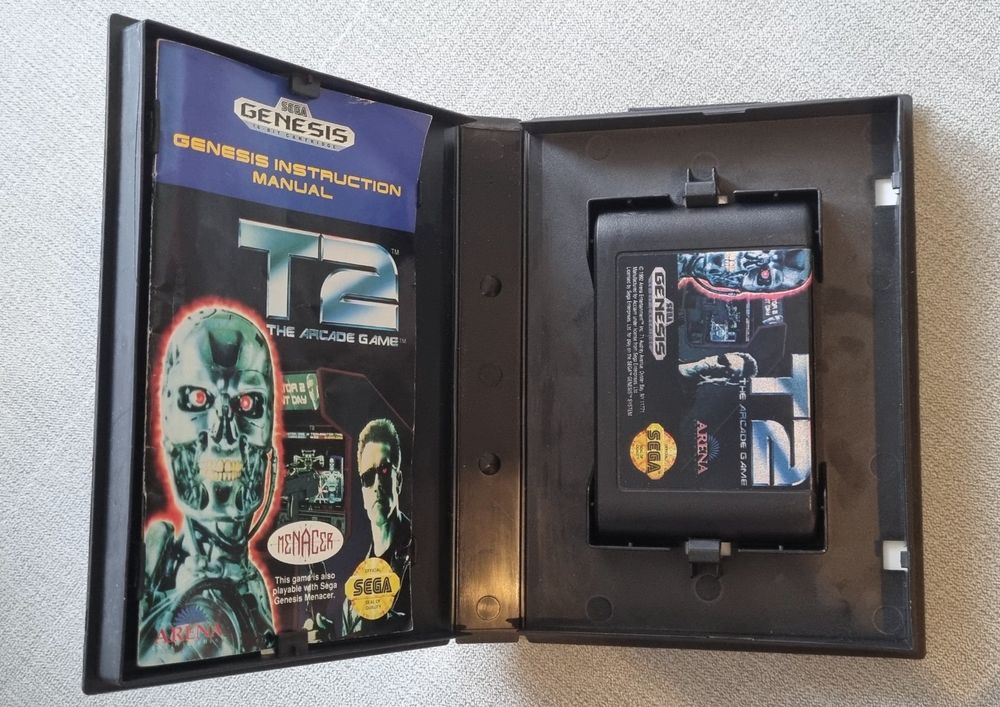 Terminator 2 Arcade Game Sega Génesis, Completo