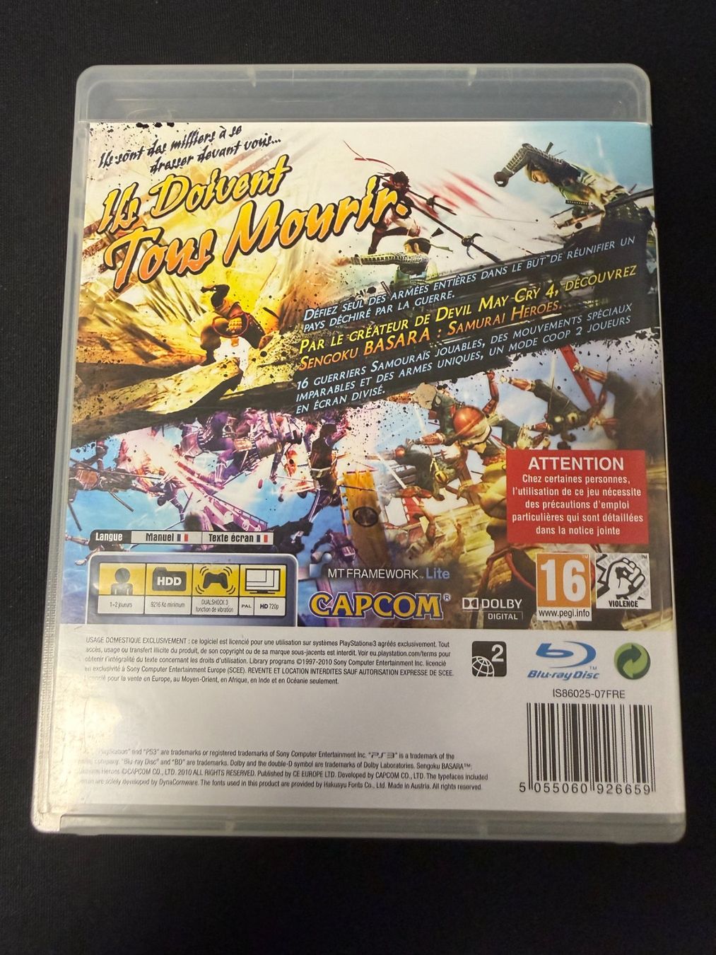 Sony Giochi: Sengoku Basara Samuraï Heroes - PS3 – Usato da Pont-de-la-Morge venduto da Darfal 2