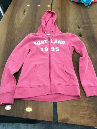Kapuzenjäckli pink Grösse 152 gut erhalten