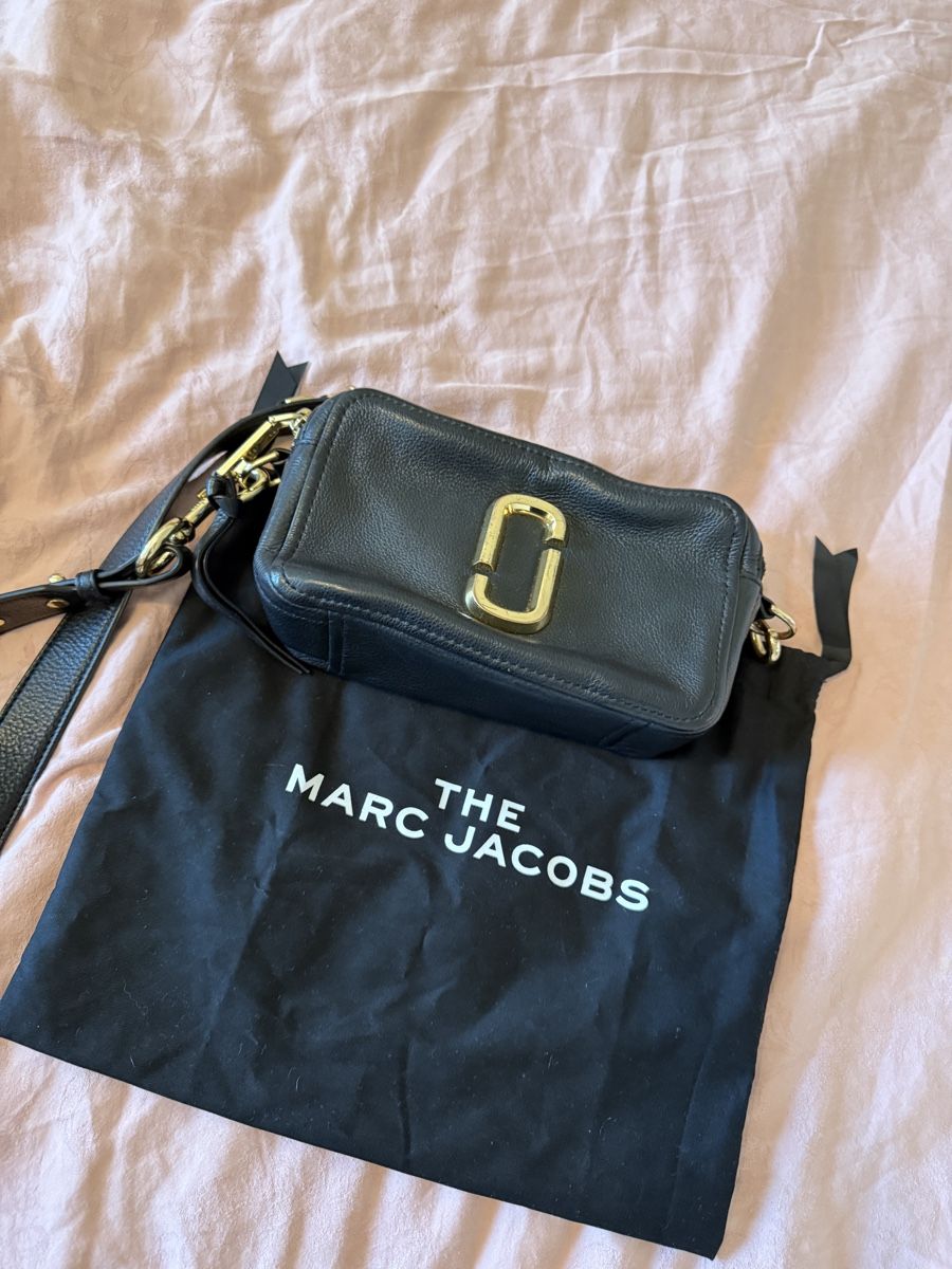 Marc Jacobs Borse: Marc Jacobs Snapshot Camera Bag Black Leather Used – Usato da Winterthur venduto da LeLe0606 2