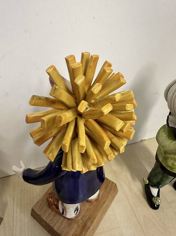 Statuette: 4 x Fasnachtsfiguren Deola – Difettoso da Basel venduto da fasnachtsoutlet1965 3