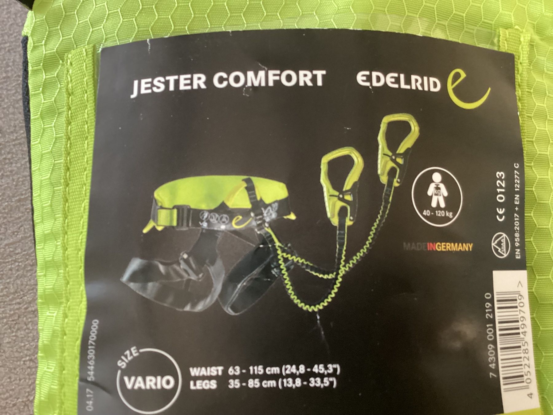 Edelrid Matériel de grimpe: - Klettersteig Kombi Set – Neuf (Voir description) à Rüegsauschachen par Sudan66 1