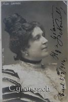 Olga Giannini (1867-1961) Schauspielerin - Autogramm