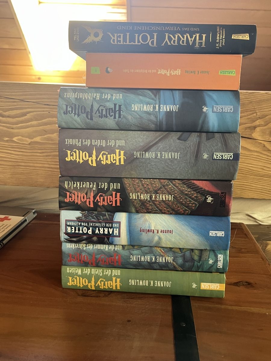 Libri: Harry Potter Bücher 1-8 – Usato da Langnau i.E venduto da joh_5qpx
