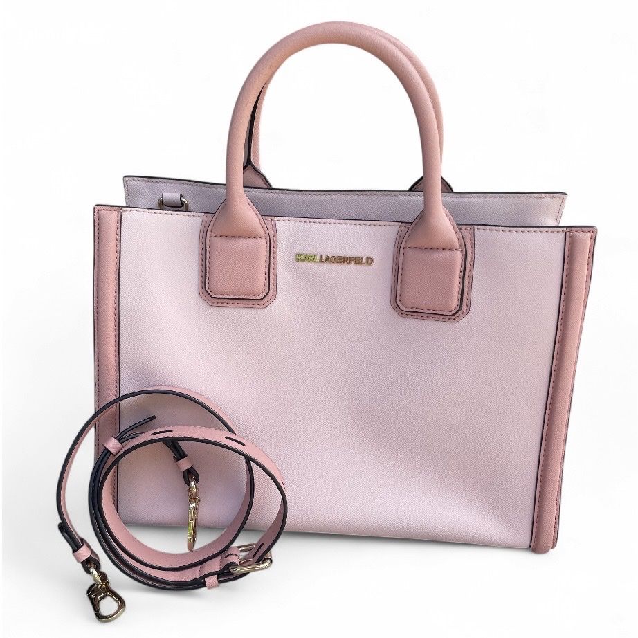 Karl Lagerfeld Borse da donna: Karl Lagerfeld Handtasche, rosé – Usato da Luzern venduto da sar_yqn5 4