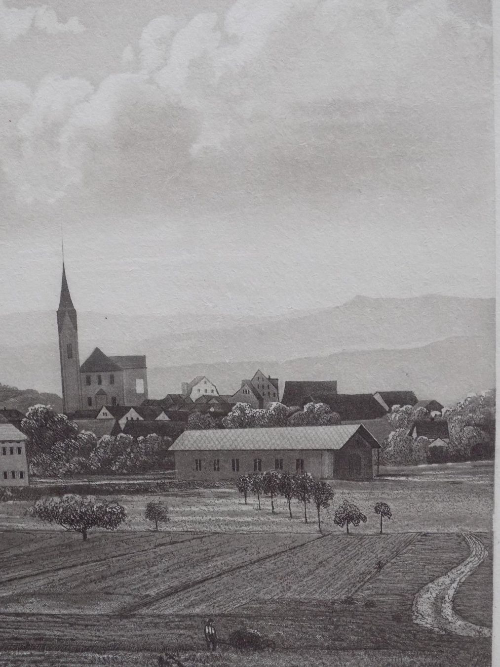 Incisioni: Uster Aquatinta von Geisser – Usato da Risch venduto da Rischli15 5