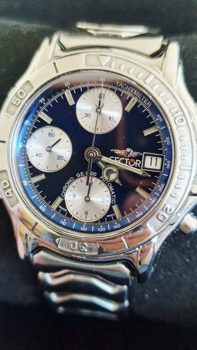 Sector Montres: 2 Sectors GE, 1 chrono Vajoux, 1 Automatic – D'occasion à vevey par Edwatch 5
